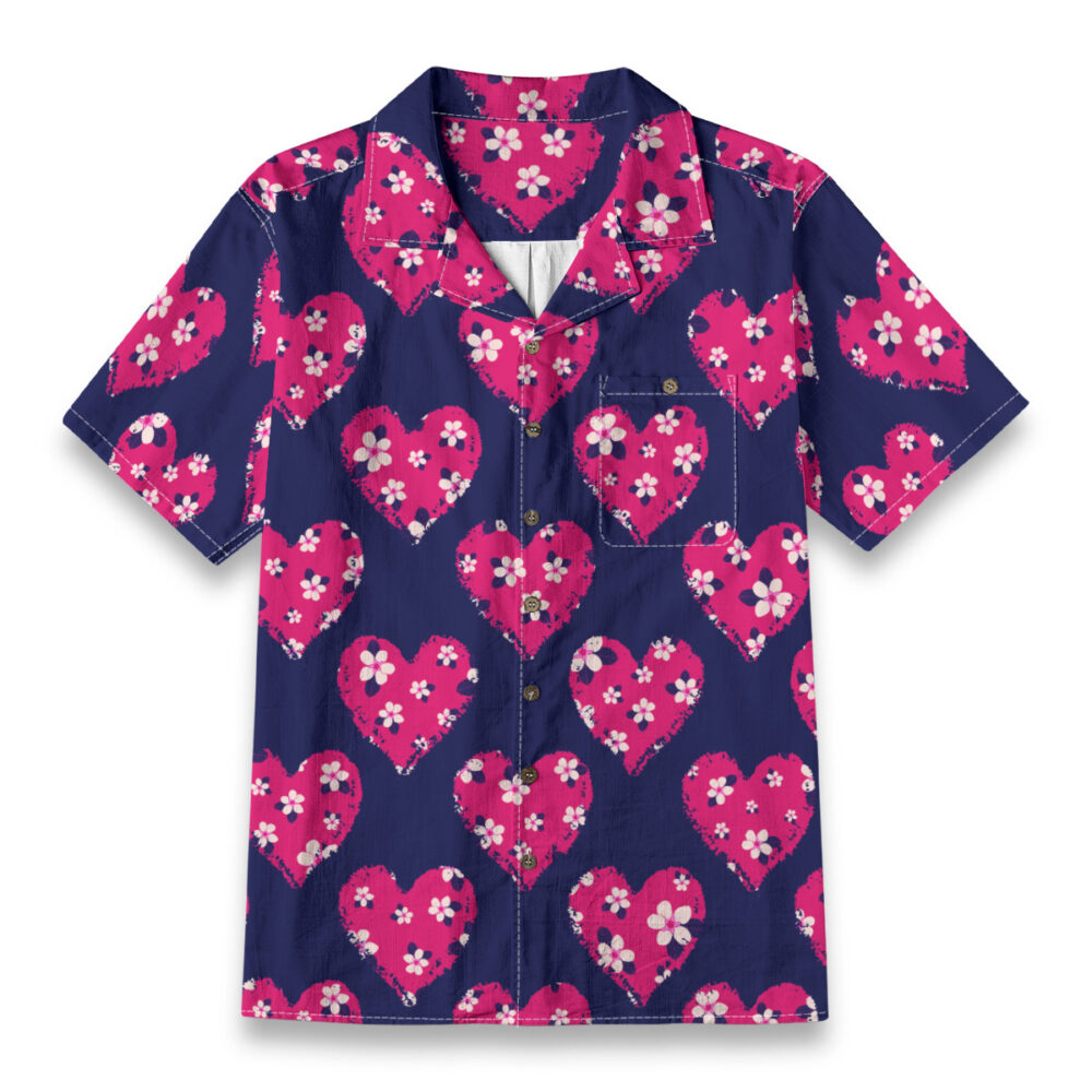 Premium Tropical Button Down Beach Shirt