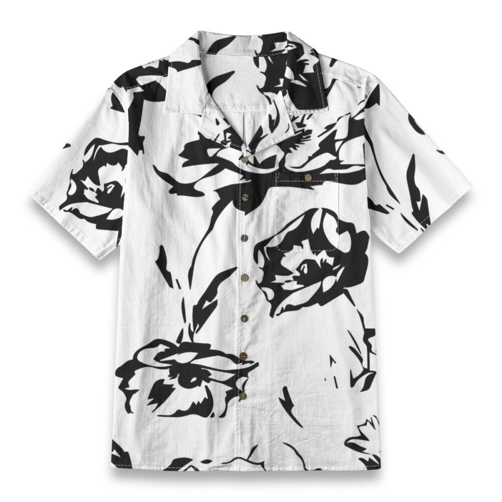 Relaxed Fit Hawaiian Beach Shirt for Summer